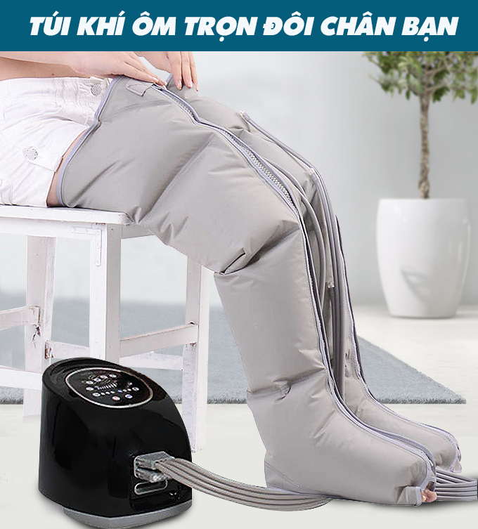 Máy massage chân hỗ trợ điều trị tĩnh mạch Okachi JP-2000